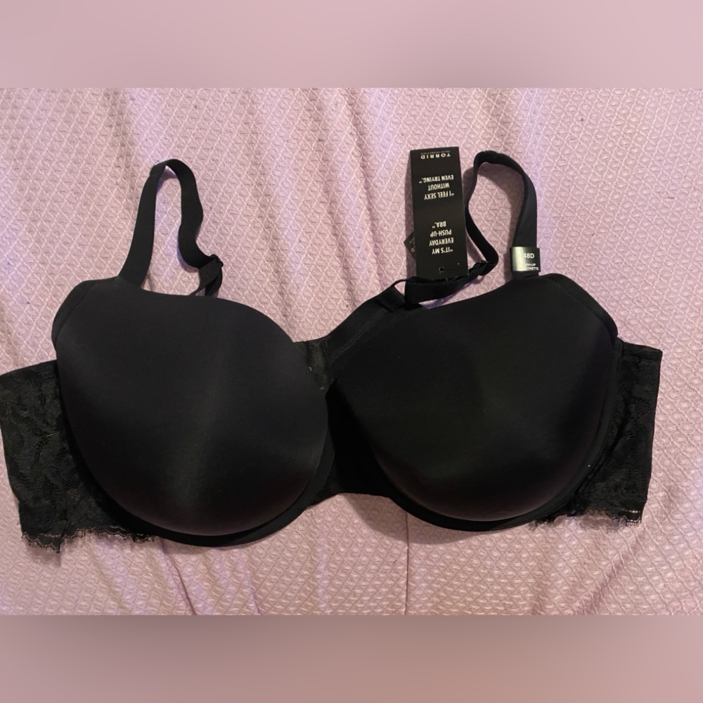 Black Push-Up Balconette - Torrid